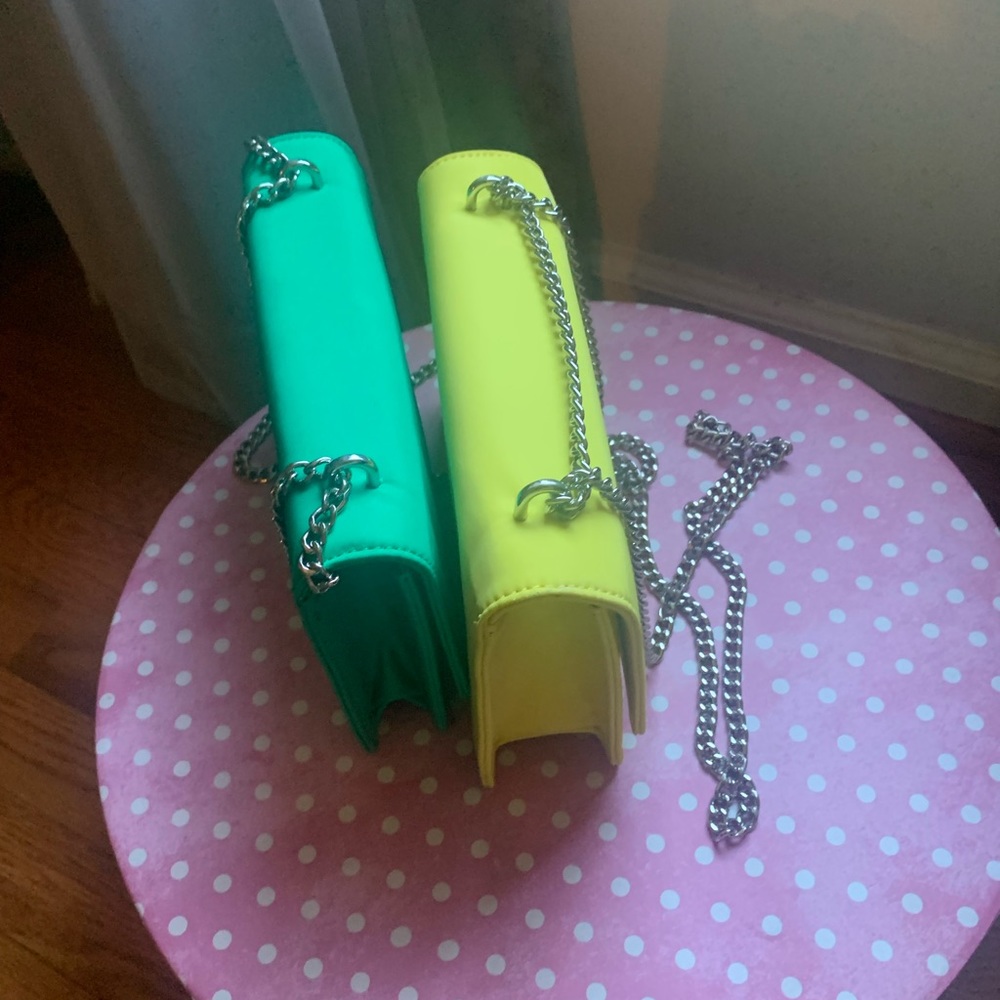 This are SOLD!!!!!!!!  ASOS chains purse brand new
